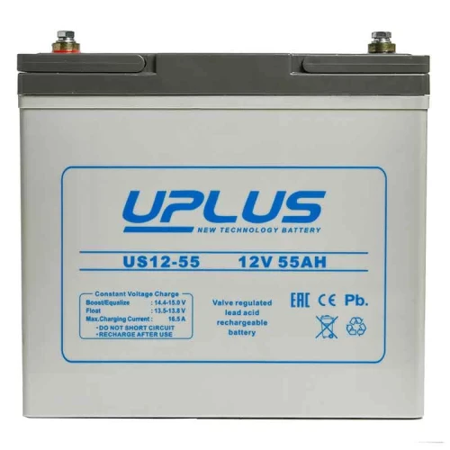 Аккумулятор UPLUS US12-55 (12V / 55Ah)