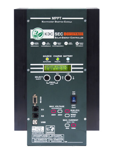 Контроллер КЭС DOMINATOR MPPT 200/100