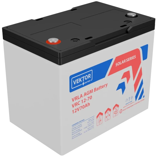 Аккумулятор Vektor Energy VRC 12-70