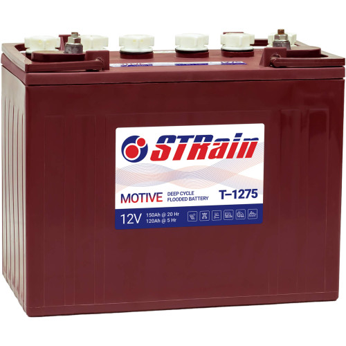 Тяговый аккумулятор STRain Motive T-1275 (12V / 120Ah)