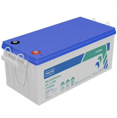 Аккумулятор Vektor Energy GPL 12-200