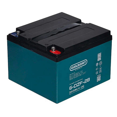 Тяговый аккумулятор Gelbert 6-DZF-28 (12V33A/H C5)