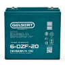 Тяговый аккумулятор Gelbert 6-DZF-20 (12V22.5A/H C5)