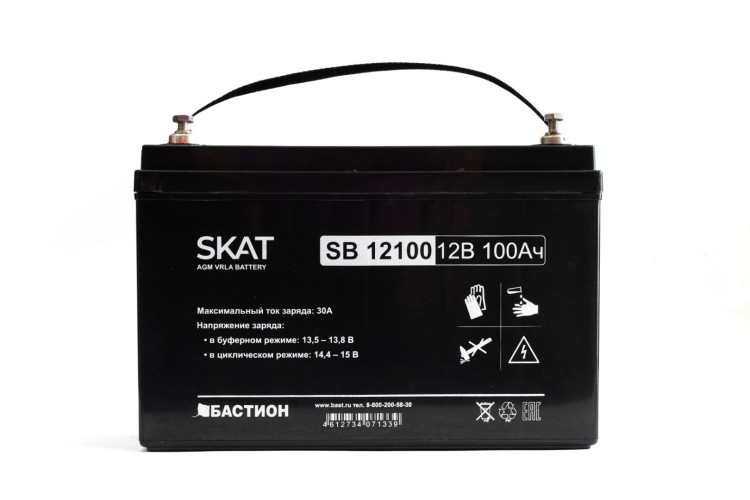 Аккумулятор SKAT SB 12100 (12V / 100Ah)